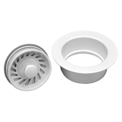 ISE Celcon Disposal Flange with Strainer/Stopper | Luxart Collection