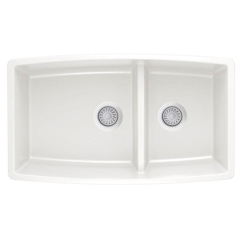 33 X 19" Double Bowl 60/40 Low Divide Undermount - 0