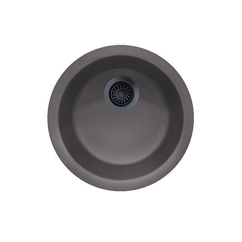 18-1/8 X 6-1/2" Round Single Bowl Dual Mount Bar Sink