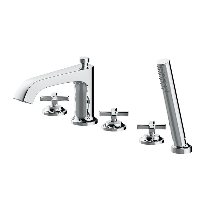 Gioviale WaterSense Roman Tub & Handshower (Kit)