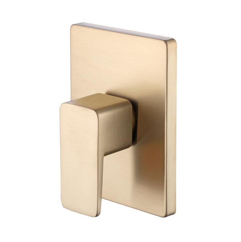 Modern Square 3-Way Lever Handle Diverter Trim