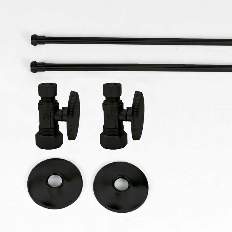 Lavatory Supply Kit with Straight Stops
