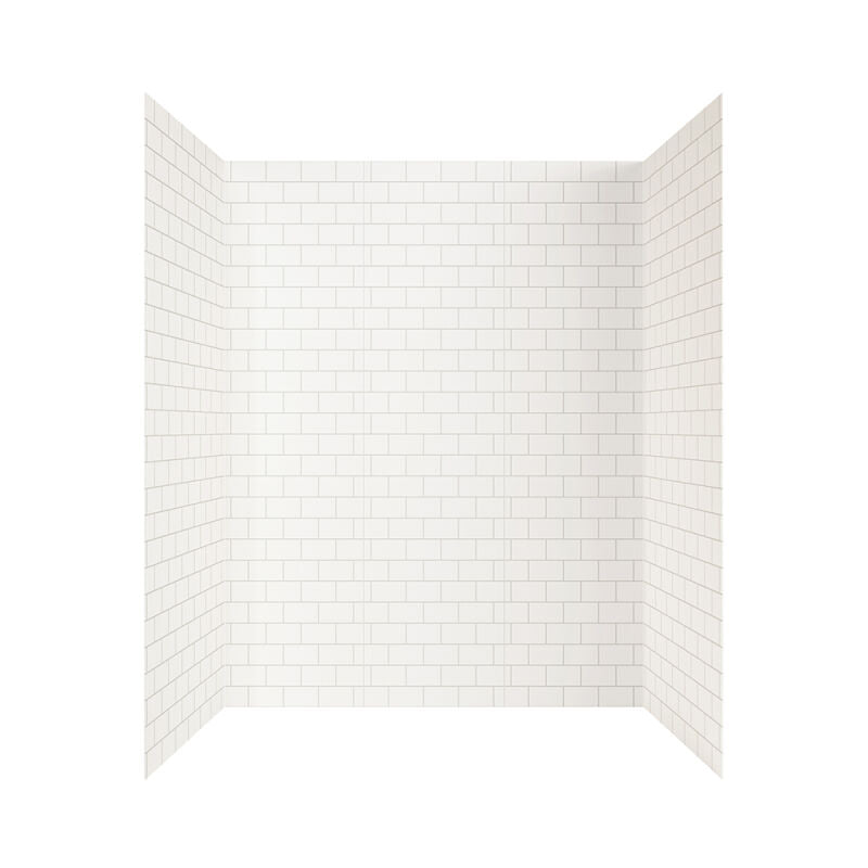 60" X 32" Alcove Shower Wall Kit