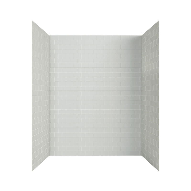 60" X 32" Alcove Shower Wall Kit