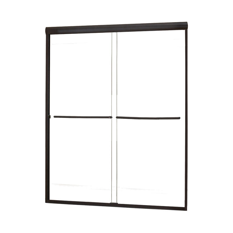 Minimalist 38" to 42"W x 65"H Frameless Sliding Shower Door 1/4" Clear Glass