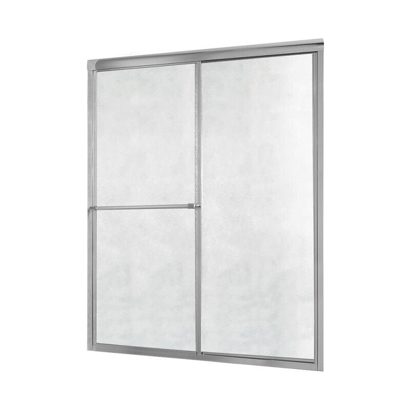 Sophisticated 44" to 48"W x 70"H Framed Sliding Shower Door Obscure Glass