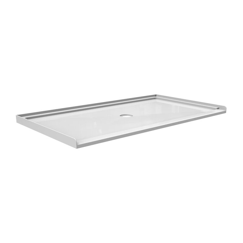 64" x 36" ADA Shower Base Center Drain