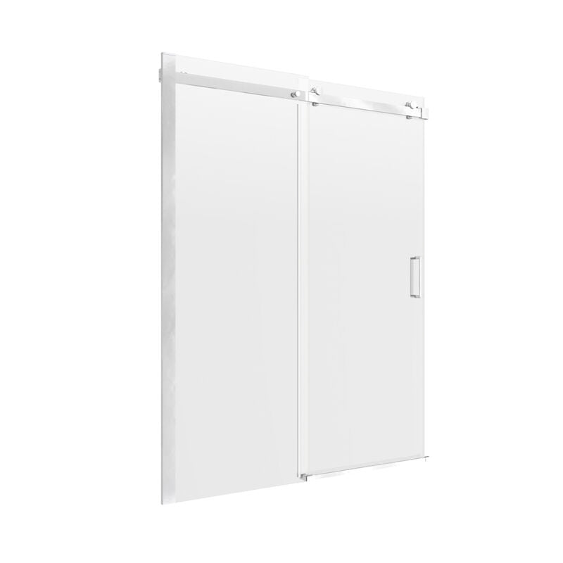 Architectural 58-7/8" to 60" x 74" Slow Close Roller Shower Door