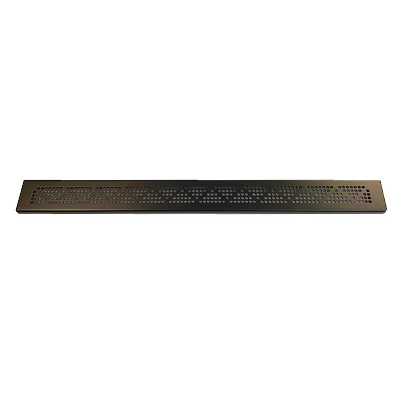 24" Triangle Pattern Linear Drain Grate - 0