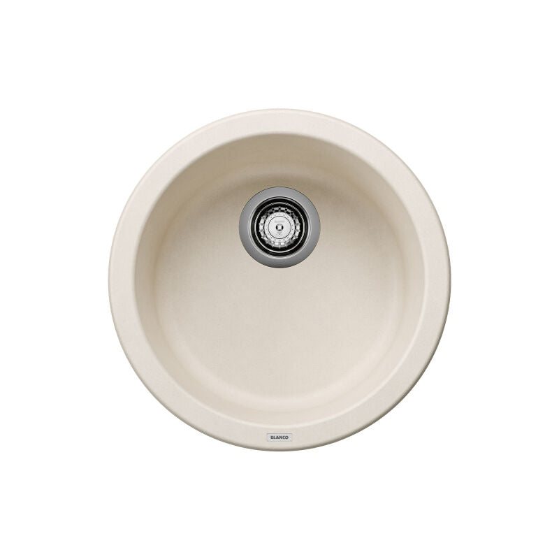 18-1/8 X 6-1/2" Round Single Bowl Dual Mount Bar Sink