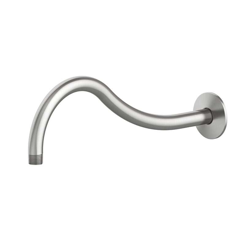 14" 'S' Style Shower Arm & Flange