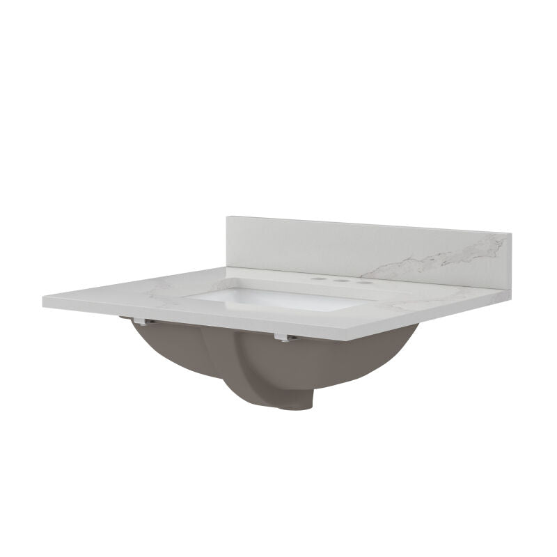 25" x 22" Quartz Vanity Top - 0