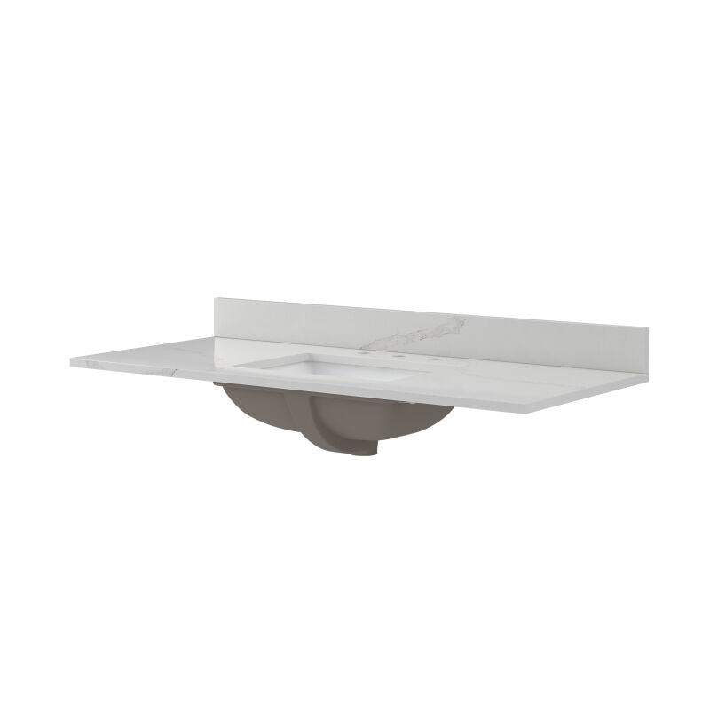 49" x 22" Quartz Vanity Top - 0