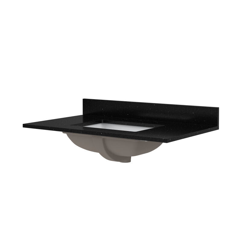 37" x 22" Quartz Vanity Top - 0