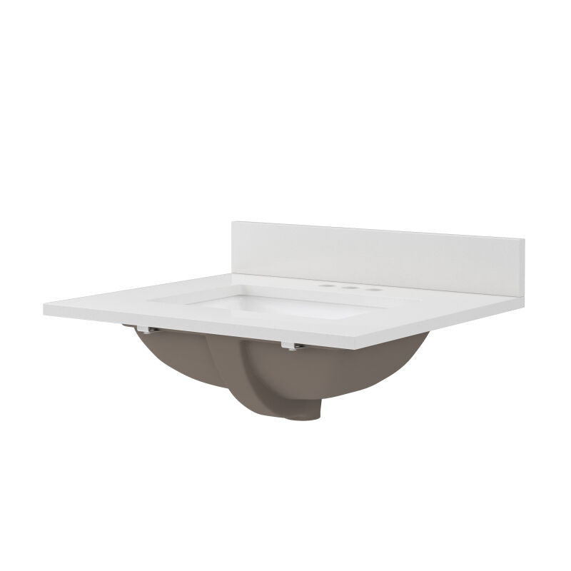 25" x 22" Quartz Vanity Top - 0