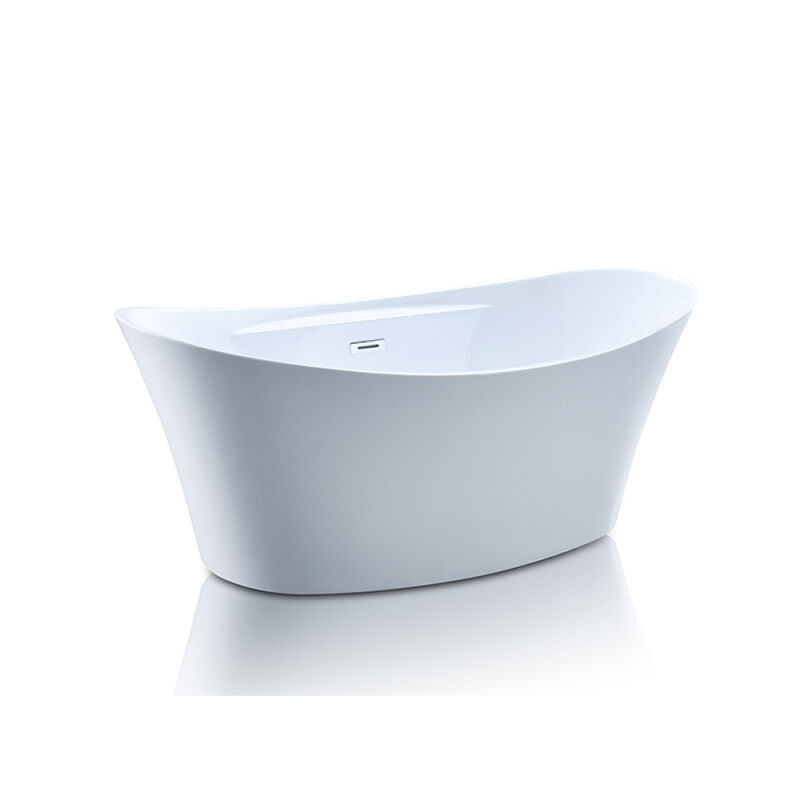 Unolo Gloss Finish Freestanding Tub with Access Panel