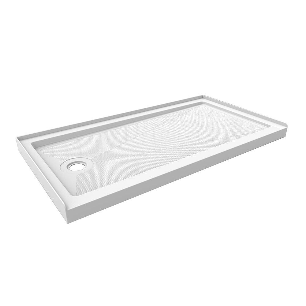 60" x 36" Shower Base Left Drain - 0