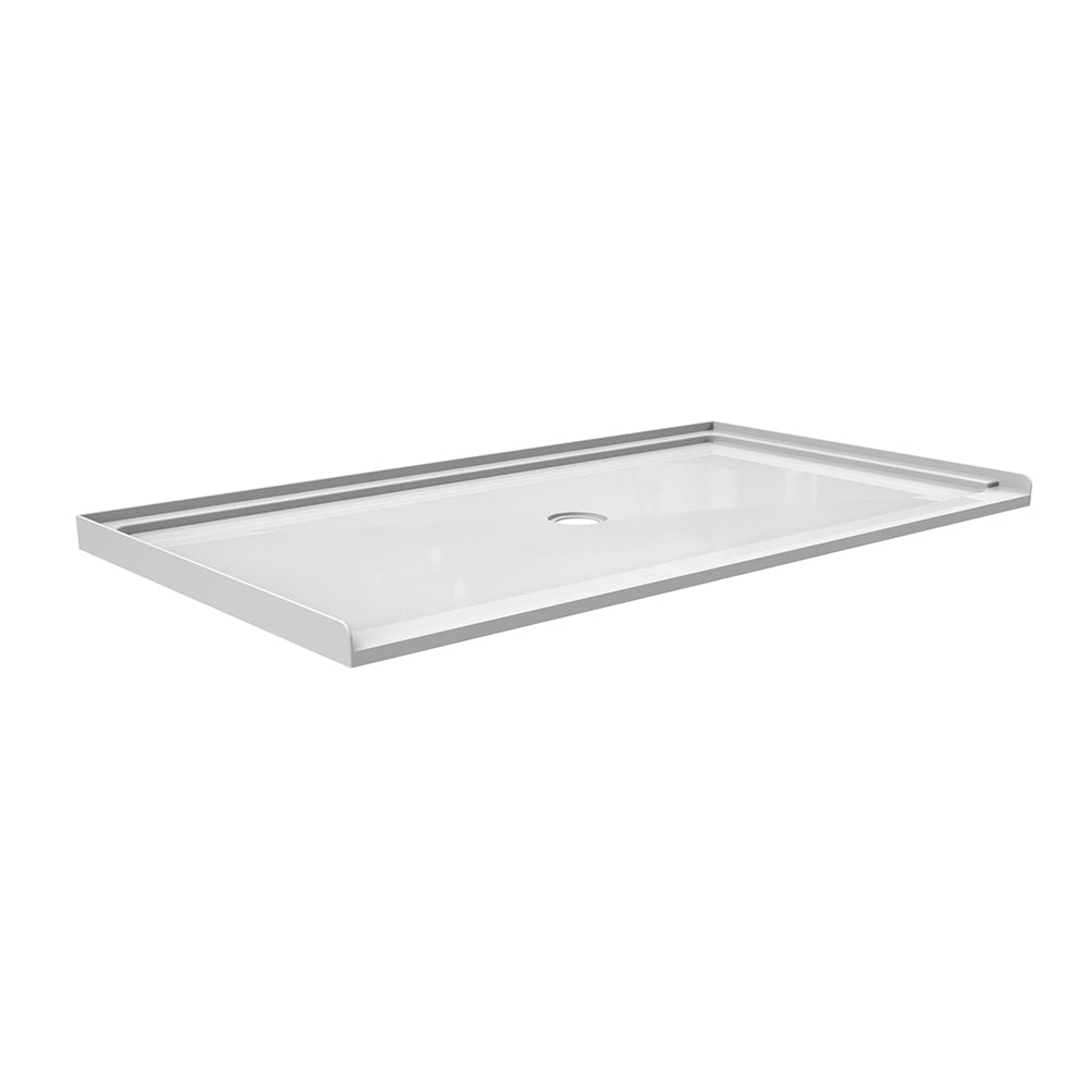 64" x 36" ADA Shower Base Center Drain - 0