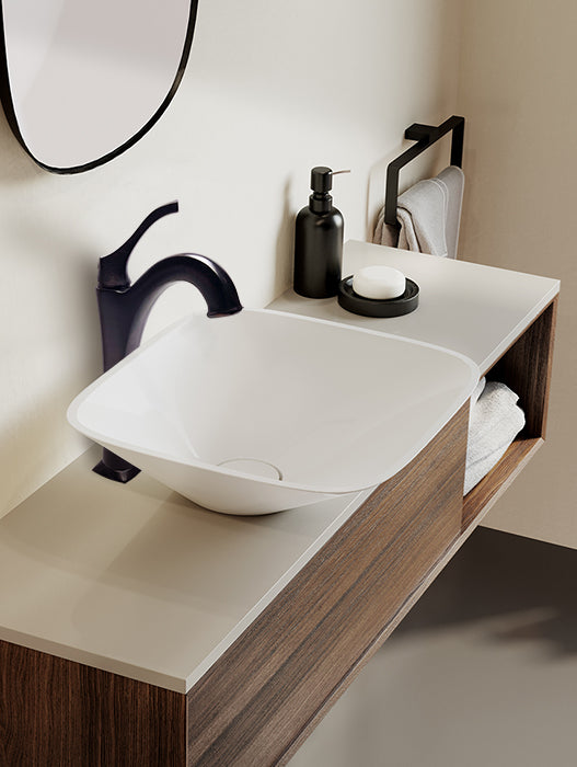 Modern Square Above the Counter Sink