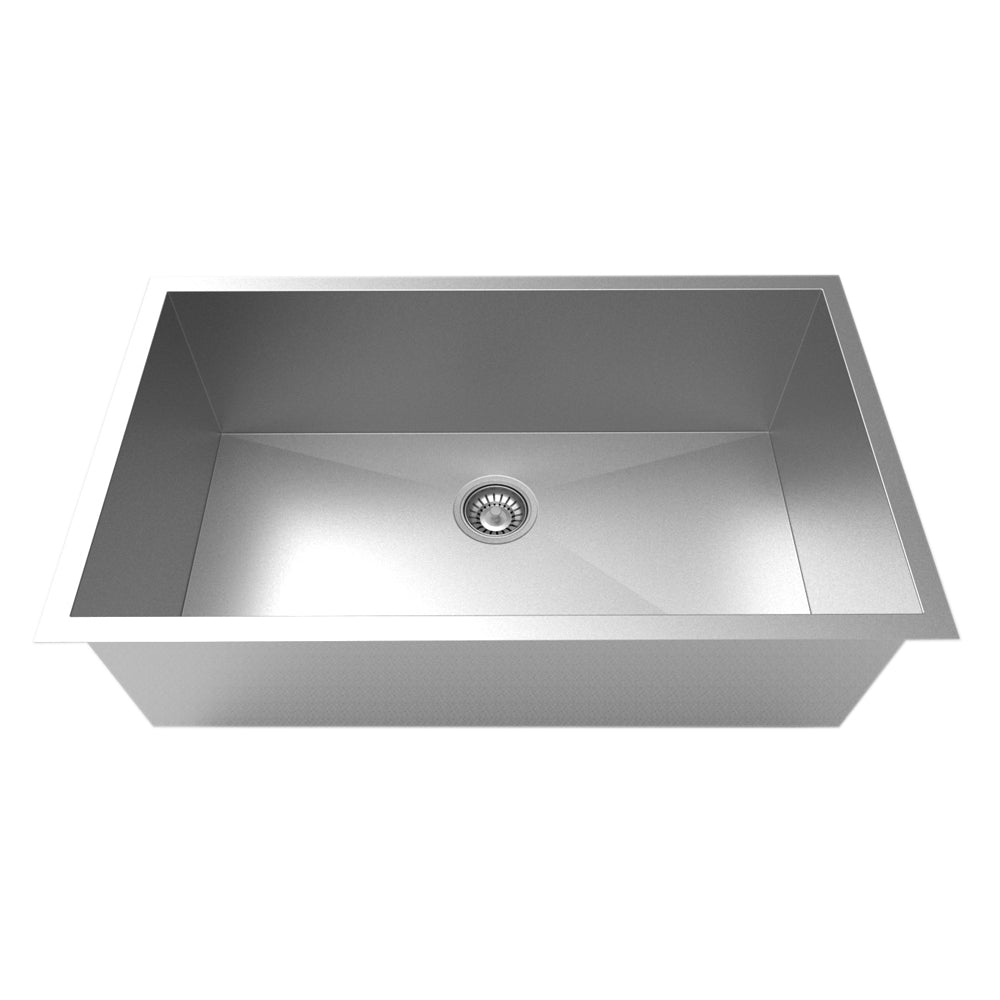 32" x 18-7/8" Zero Radius Single Bowl Undermount - 0